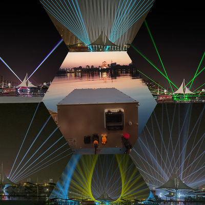 15W-40W Fonte de luz LED Iluminação cultural e turística Temperatura de cor 3000K-6000K para iluminação exterior