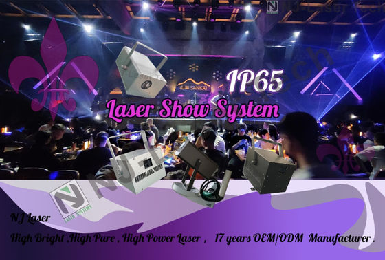 1000mW Laser Show com módulo de scanner XY de alta velocidade e sistema de refrigeração