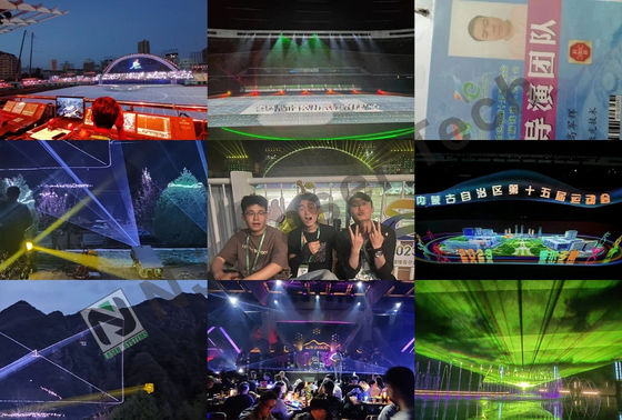 15W-40W Iluminação cultural e iluminação de viagem para iluminação de destinos culturais e turísticos