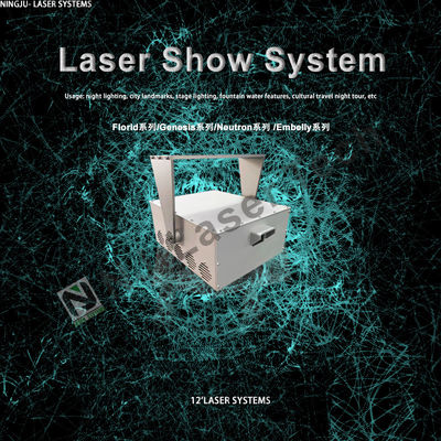 Luz laser de alta potência Laser RGB 500mw para eventos esportivos e efeitos visuais incríveis