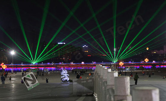 10°C-35°C Impressionante Espetáculo de Luz Laser Operação perfeita e estável Para Grandes Eventos