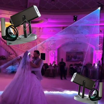 Decoração de casamento 10w RGB Projeto a laser de palco romântico profissional