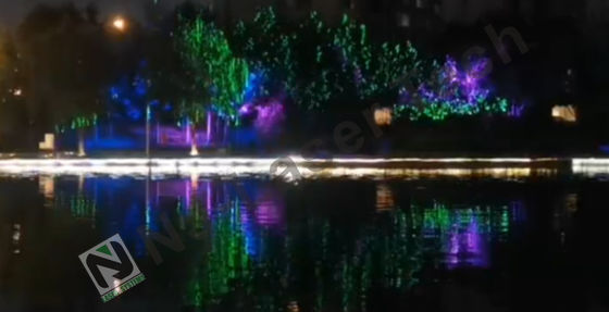 10°C-35°C Impressionante Espetáculo de Luz Laser Operação perfeita e estável Para Grandes Eventos
