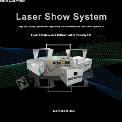 Alto Eficiência RGB Brilhante Laser Show Com Laser Color Verde personalizado