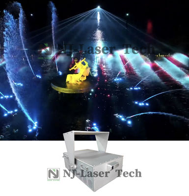 Sistema de exibição a laser de 80 watts de OEM/ODM de longa duração com classificação de impermeabilidade IP 65
