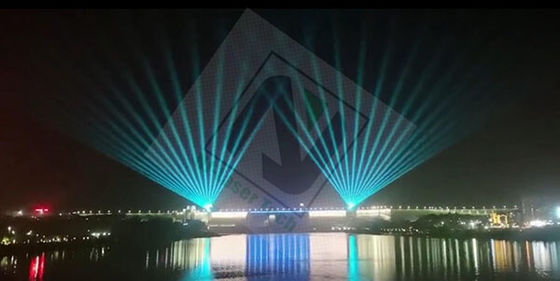 Opções de montagem de suportes suspensos de iluminação de engenharia a laser para concertos -20°C a 40°C e além
