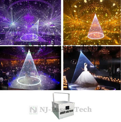 100w-150w Wattage 100w RGB Laser Show System para desempenho inigualável