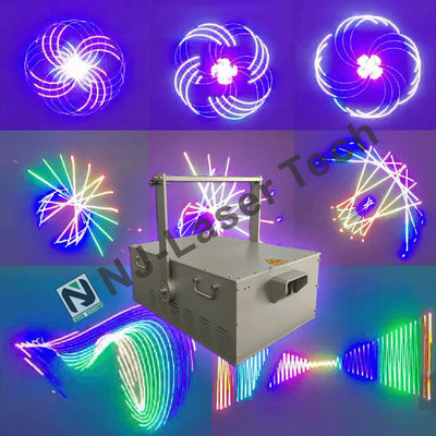 Iluminação a laser de alta tecnologia para concertos