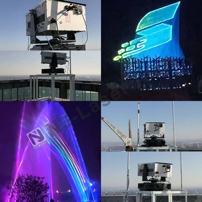 10°C-35°C Impressionante Espetáculo de Luz Laser Operação perfeita e estável Para Grandes Eventos