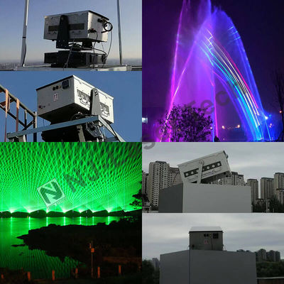10°C-35°C Impressionante Espetáculo de Luz Laser Operação perfeita e estável Para Grandes Eventos