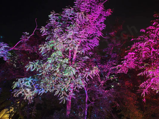 Intervalo de temperatura 10°C-35°C Espetáculo a laser brilhante com iluminação RGB